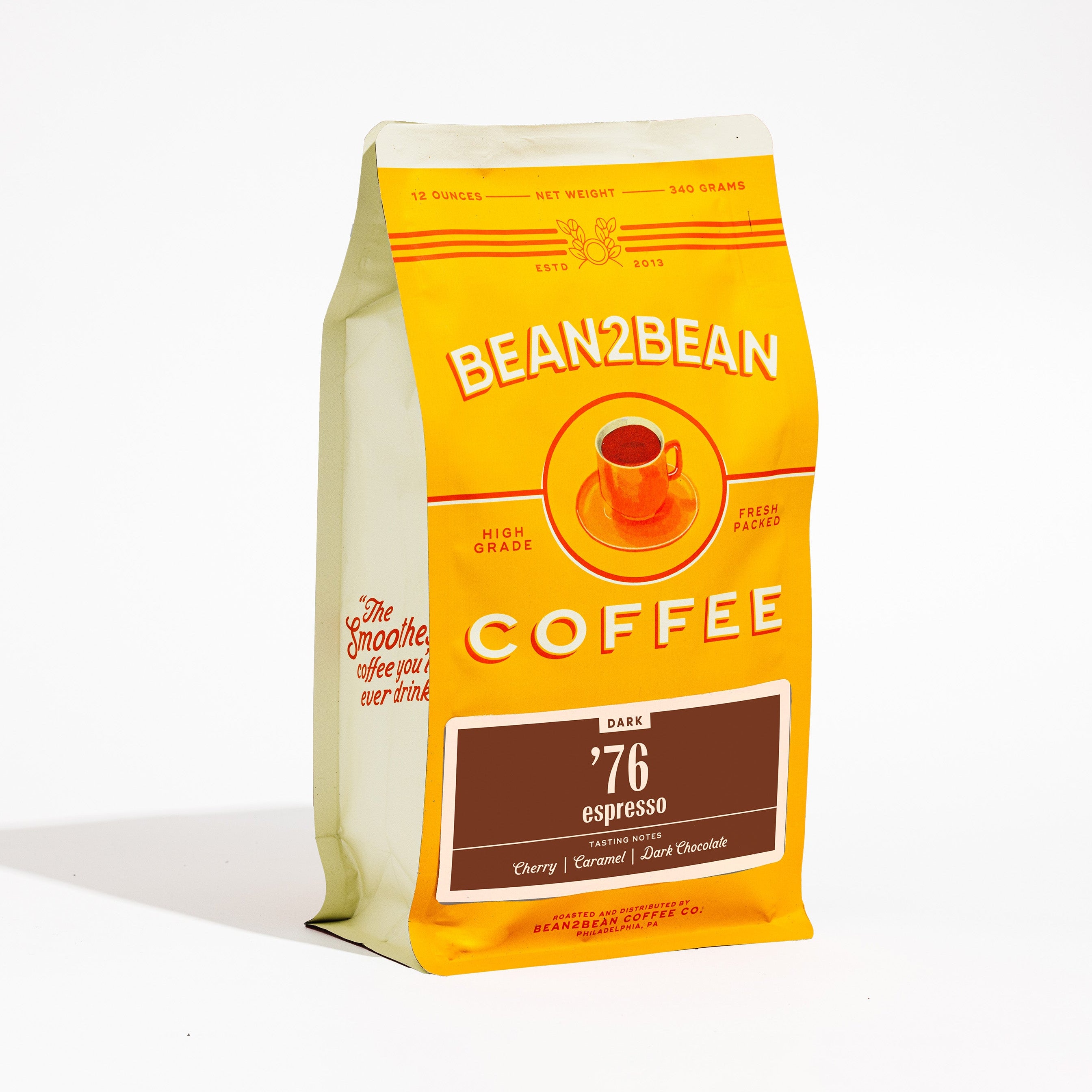 76 ESPRESSO - Dark Roast with Cherry, Caramel, Dark Chocolate