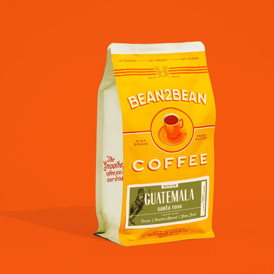 Bean2Bean Coffee 12oz bag of Guatemala Santa Rosa Medium roast Coffee