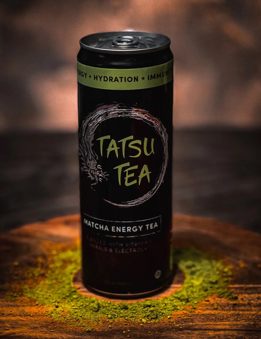 ON-THE-GO MATCHA DRINK Japanese Green Tea Matcha| Natural Energy with No Crash Tatsu Tea is packed with antioxidant-rich electrolytes, zinc, and Vitamin C. Low Sugar. No Artificial Sweeteners, Flavors, Colors, or Ingredients