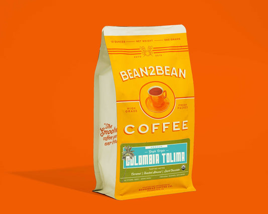 This smooth, well-rounded, Colombian coffee is crafted from the finest beans in the Colombia Tolima region.