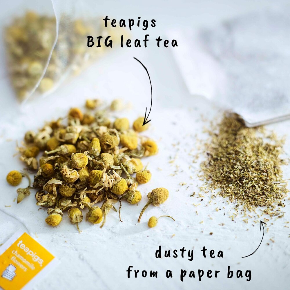 The best chamomile tea comes from brewing the whole flowers - celebrated for its health benefits, which include calming, aiding sleep, and supporting digestion.