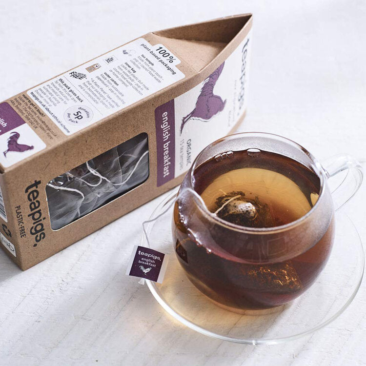 English breakfast is a top quality take on the ultimate British favorite. Three delicious teas: a gutsy Assam, a mellow Ceylon and a powerful Rwandan to give a balanced, malty, zesty alliance.