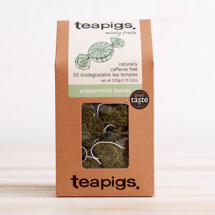 Drunk for centuries as a reputed aid to digestion, peppermint is something of a cult classic in the tea world. Pure mint - so, as you'd expect a strong minty taste, then very refreshing, very light.