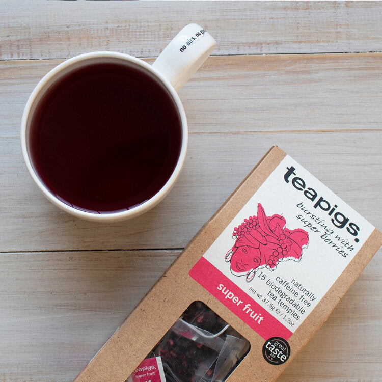 Oooh the fruity goodness! Super fruit tea makes a delicious iced tea - find out how to make it so you can cool off on those hot days. A super fruity blend which actually tastes as great as it smells.
