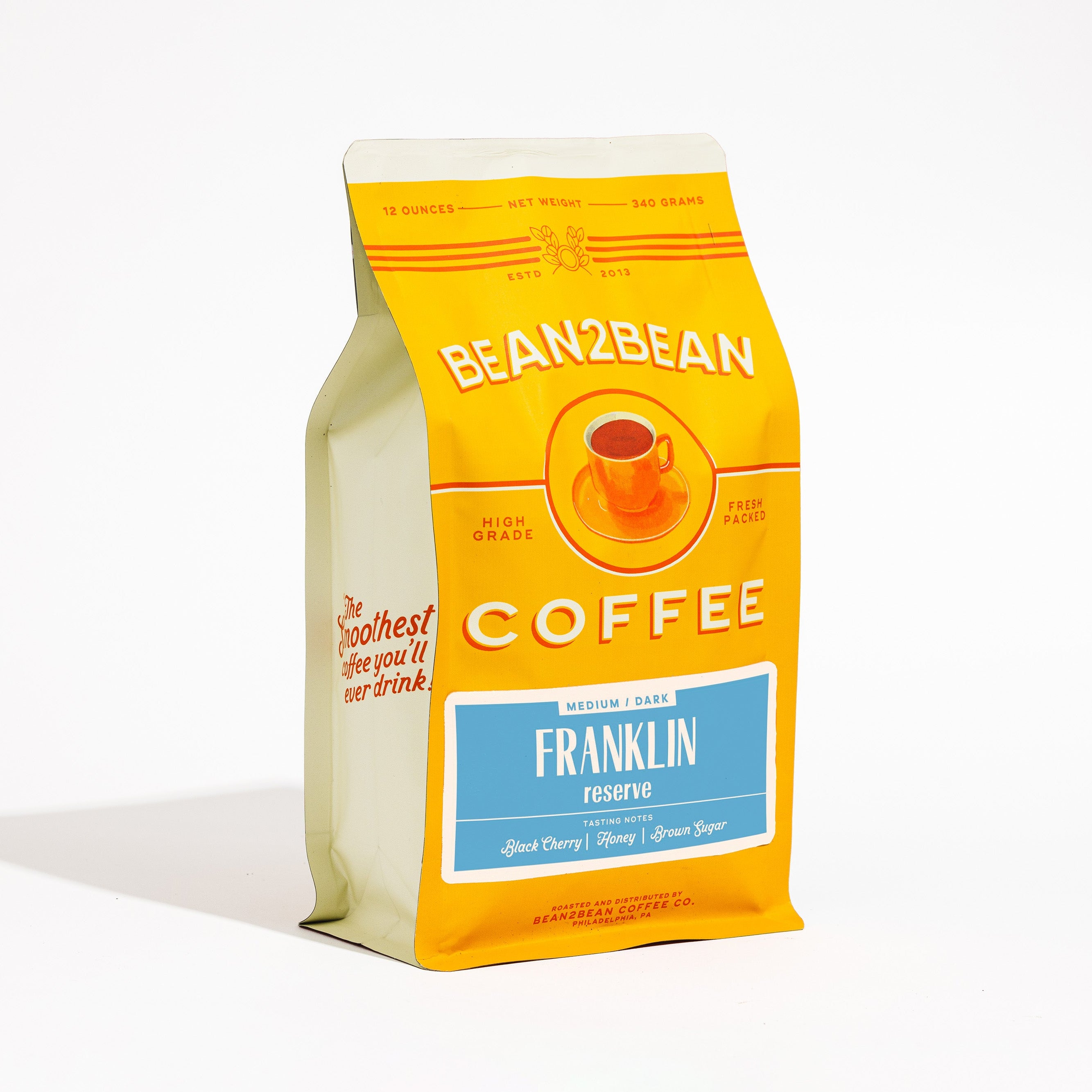 Franklin Reserve – Medium‑Dark Roast Coffee with Black Cherry