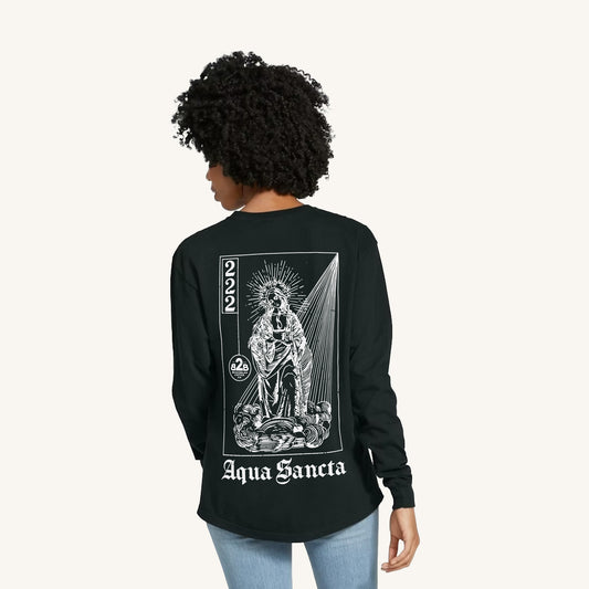 AQUA SANCTA LONG SLEEVE T-SHIRT