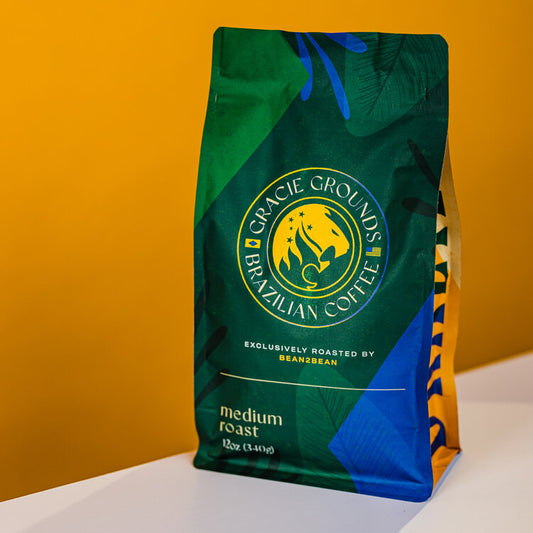 A tribute to Brazilian culture—this single-origin medium roast blends the spirit of jiu-jitsu and coffee in partnership with Daniel Gracie and Gracie Family Academies.