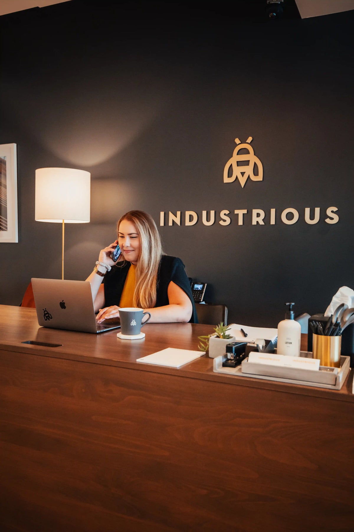 Industrious — bagels & Bean2Bean coffee
